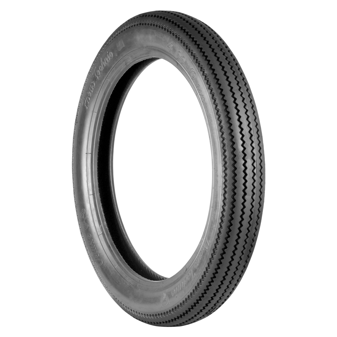 Pneu p/ moto aro 19 * 4.00-19 - diant./tras. café racer, bobber, customizadas (deluxe) c/câm.